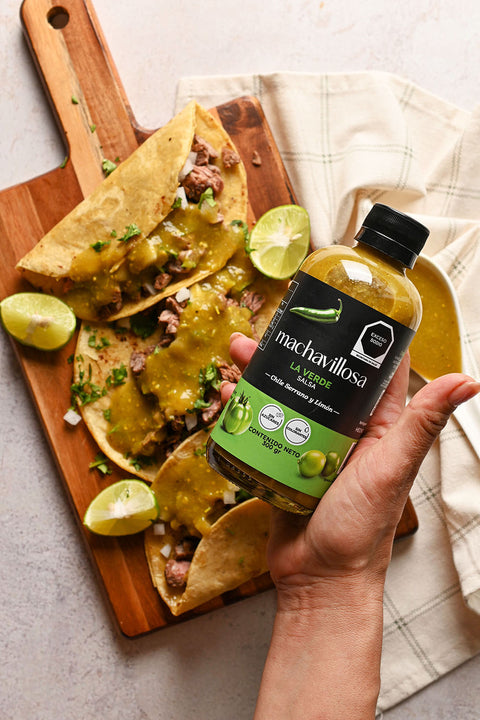 SALSA LA VERDE MACHAVILLOSA